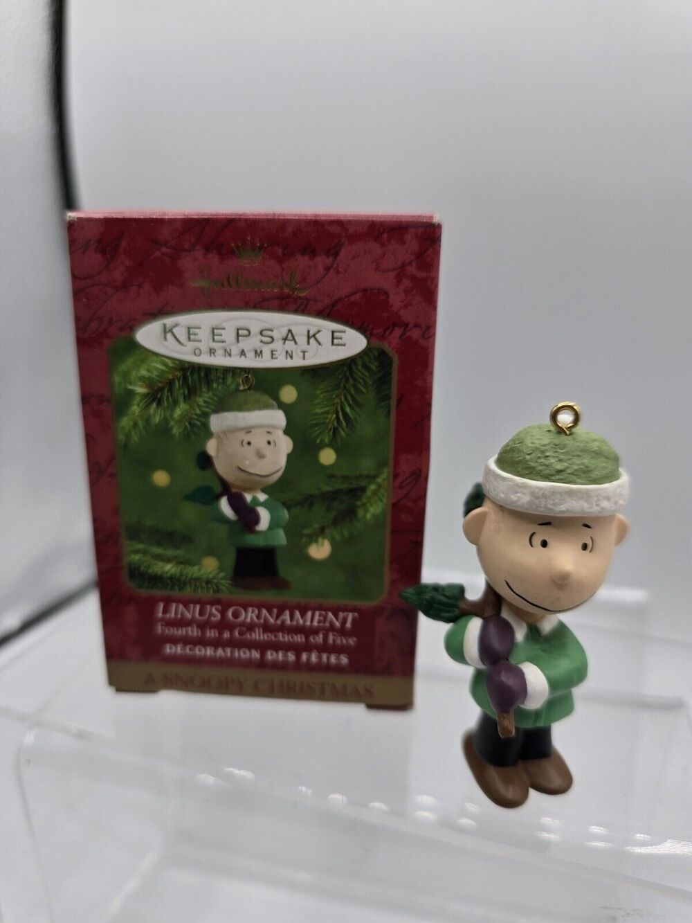 Hallmark Keepsake Ornament Linus Fourth in Collection of Five